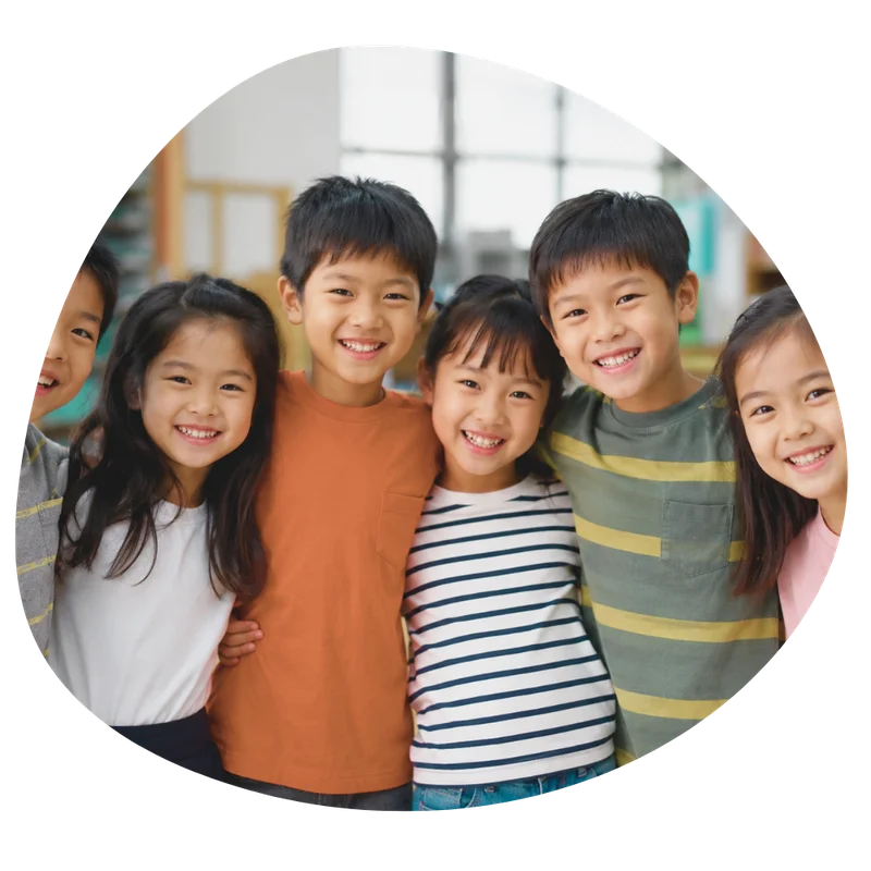Children creating and learning Japanese in Nihongo Lab